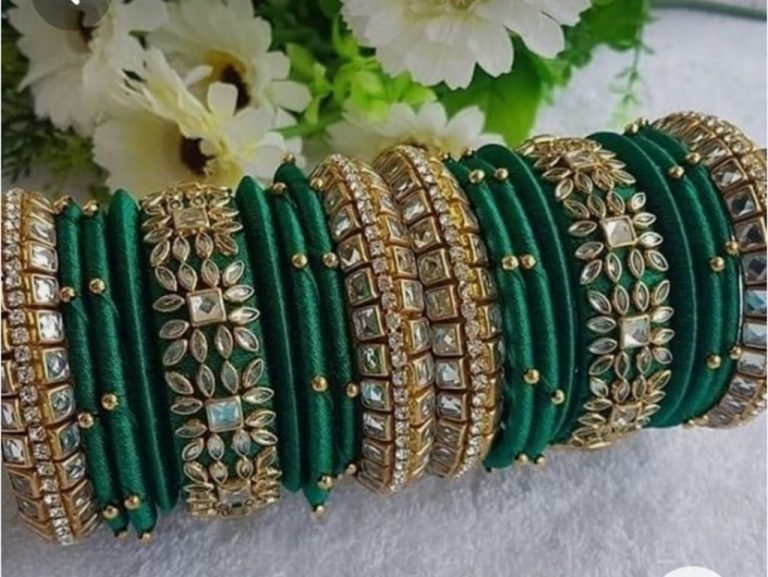 Handmade Silk Thread Jewellery design 5