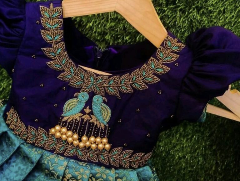 Kuttis Pattu Pavadai design 3